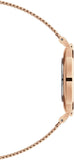 Buy Shop Daniel Wellington Petite Melrose Brown Dial Rose Gold Mesh Strap Watch For Women - DW00100477 USA Online