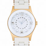 Buy Shop Marc Jacobs Pelly White Dial White Silicone Strap Watch for Women - MBM2526 USA Online