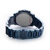 Buy Shop Michael Kors Brecken Chronograph Quartz Blue Dial Blue Steel Strap Watch For Men - MK6361 USA Online