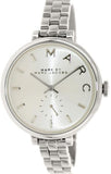 Buy Shop Marc Jacobs Sally Silver Dial Silver Steel Strap Watch for Women - MBM3362 USA Online