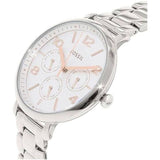 Buy Shop Fossil Jacqueline Multifunction White Dial Silver Steel Strap Watch for Women - ES3738 USA Online