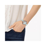 Buy Shop Fossil Jacqueline Multi Colored Dial Blue Leather Strap Watch for Women - ES4813 USA Online