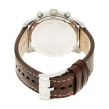 Buy Shop Fossil Pilot Chronograph White Dial Brown Leather Strap Watch for Men - FS5146 USA Online