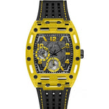 Buy Shop Guess Phoenix Chronograph Black Dial Black Rubber Strap Watch for Men - GW0499G2 USA Online