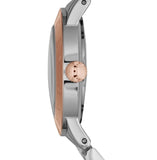 Buy Shop Marc Jacobs Amy Silver Dial Two Tone Steel Strap Watch for Women - MBM3194 USA Online