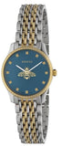 Buy Shop Gucci G Timeless Quartz Blue Dial Two Tone Steel Strap Watch For Women - YA1265029 USA Online