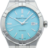 Maurice Lacroix Aikon Automatic Limited Summer Edition Blue Dial Silver Steel Strap Watch For Men - AI6008-SS00F-431-1