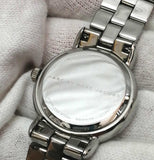 Buy Shop Marc Jacobs Marc Silver Dial Silver Steel Strap Watch for Women - MBM3173 USA Online