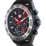 Tag Heuer Formula 1 Ayrton Senna Limited Edition Black Dial Two Tone Rubber Strap Watch for Men - CAZ1019.FT8027