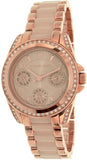 Buy Shop Michael Kors Blair Rose Gold Dial Two Tone Steel Strap Watch for Women - MK6175 USA Online