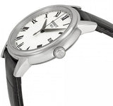 Buy Shop Tissot T Classic Carson White Dial Black Leather Strap Watch for Men - T085.410.16.013.00 USA Online