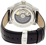 Buy Shop Tissot Automatics III Day Date Black Dial Black Leather Strap Watch For Men - T065.430.16.051.00 USA Online