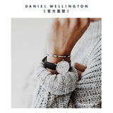 Buy Shop Daniel Wellington Classic Petite Sheffield White Dial Black Leather Strap Watch For Women - DW00100186 USA Online