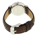 Buy Shop Daniel Wellington Classy Bristol White Dial Brown Leather Strap Watch For Women - DW00100070 USA Online
