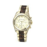 Buy Shop Michael Kors Blair Gold Dial Two Tone Steel Strap Watch for Women - MK6094 USA Online