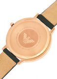 Buy Shop Michael Kors Jayne Three Hand Gold Dial Brown Leather Strap Watch For Women - MK7129 USA Online
