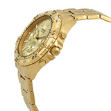 Buy Shop Fossil Garrett Chronograph Gold Dial Gold Steel Strap Watch for Men - FS5772 USA Online