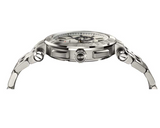 Versace Aion Chronograph White Dial Silver Steel Strap Watch for Men - VBR040017