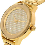 Buy Shop Michael Kors Kinley Gold Dial Gold Steel Strap Watch for Women - MK6209 USA Online