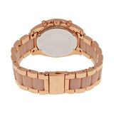 Buy Shop Michael Kors Runway Chronograph Rose Gold Dial Rose Gold Steel Strap Watch for Women - MK5430 USA Online