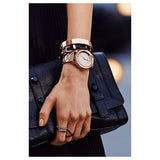 Buy Shop Michael Kors Kinley Rose Gold Dial Rose Gold Steel Strap Watch for Women - MK6210 USA Online