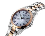 Buy Shop Tissot T Wave Mother of Pearl Dial Two Tone Steel Strap Watch For Women - T112.210.22.113.01 USA Online