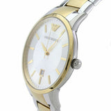 Buy Shop Emporio Armani Renato Silver Dial Two Tone Steel Strap Watch For Men - AR2449 USA Online