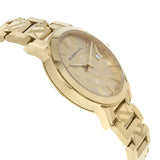 Burberry The City Gold Dial Gold Steel Strap Watch for Men - BU9038