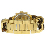 Buy Shop Michael Kors Runway Gold Dial Two Tone Steel Strap Watch for Women - MK4222 USA Online
