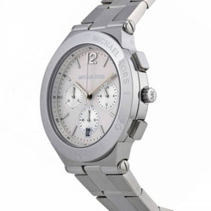 Buy Shop Michael Kors Wyatt White Dial Silver Steel Strap Watch For Women - MK5932 USA Online