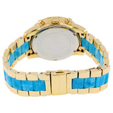 Buy Shop Michael Kors Ritz Gold Dial Two Tone Steel Strap Watch for Women - MK6328 USA Online