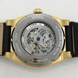 Buy Shop Fossil Everett Automatic Skeleton Black Dial Black Leather Strap Watch for Men - ME3208 USA Online