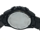 Buy Shop Fossil Garrett Chronograph Black Dial Black Steel Strap Watch for Men - FS5773 USA Online