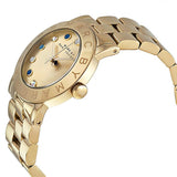 Buy Shop Marc Jacobs Amy Dexter Gold Dial Gold Steel Strap Watch for Women - MBM3218 USA Online