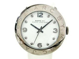 Buy Shop Marc Jacobs Blade White Dial White Leather Strap Watch for Women - MBM1223 USA Online