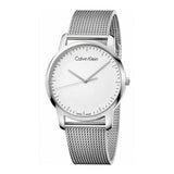 Buy Shop Calvin Klein City Chronograph White Dial Silver Mesh Bracelet Watch for Men - K2G2G126 USA Online