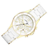 Buy Shop Marc Jacobs Rock Chronograph White Dial White Silicone Strap Watch for Women - MBM2546 USA Online