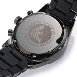 Buy Shop Emporio Armani Sportivo Chronograph Blue Dial Black Strap Watch For Men - AR5921 USA Online