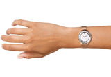 Buy Shop Swarovski Octea Nova Silver Dial Rose Gold Mesh Strap Watch for Women - 5650011 USA Online