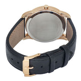 Buy Shop Movado Museum Classic Black Dial Black Leather Strap Watch For Men - 607060 USA Online