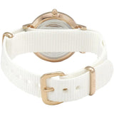 Buy Shop Daniel Wellington Classic Petite Dover Black Dial White NATO Strap Watch For Women - DW00100312 USA Online