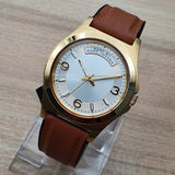Buy Shop Marc Jacobs Baby Dave White Dial Brown Leather Strap Watch for Women - MBM1261 USA Online