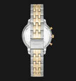 Buy Shop Fossil Neutra Chronograph Mother of Pearl White Dial Two Tone Steel Strap Watch for Women - ES5216 USA Online