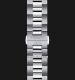 Buy Shop Tissot Gentleman Powermatic 80 Silicium Ice Blue Silver Steel Strap Watch For Men - T127.407.11.351.00 USA Online