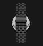 Buy Shop Michael Kors Cunningham Chronograph Black Dial Black Steel Strap Watch For Men - MK8965 USA Online