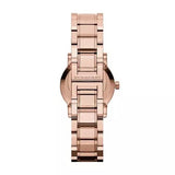 Burberry Heritage Rose Gold Dial Rose Gold Steel Strap Watch for Women - BU9215