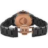 Buy Shop Emporio Armani Chronograph Black Ceramic Stainless Steel Dial Watch For Women - AR1411 USA Online