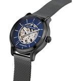 Buy Shop Maserati Epoca Automatic Skeleton Blue Dial Mesh Bracelet Watch For Men - R8823118002 USA Online