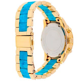 Buy Shop Michael Kors Ritz Gold Dial Two Tone Steel Strap Watch for Women - MK6328 USA Online