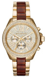 Buy Shop Michael Kors Wren Gold Dial Two Tone Steel Strap Watch for Women - MK6294 USA Online